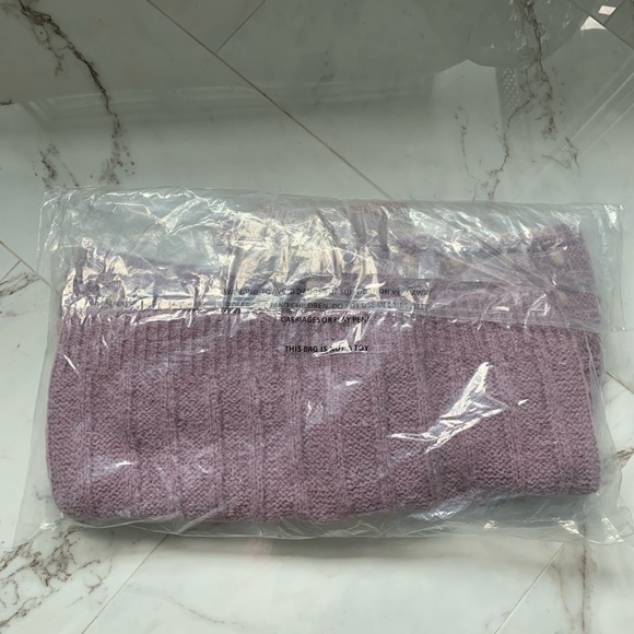 LoveShackFancy Jonae Cropped Mock Zip Up Sweater - Picture 6 of 8